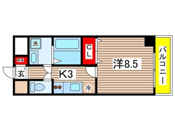 間取図 グランツ昭和館