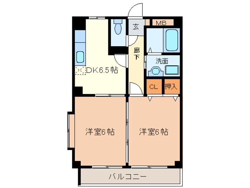 間取図 第３タジックビル