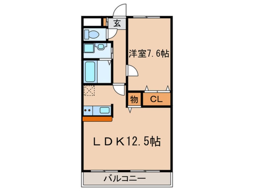 間取図 ピースフルムーン