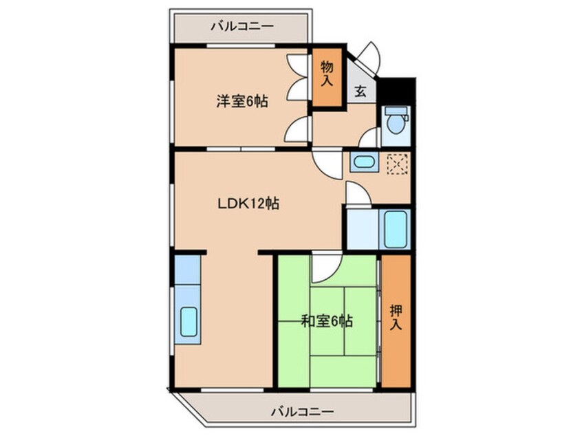 間取図 バーダック