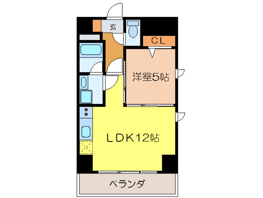 間取図 ＦＲＯＮＴＩＥＲ　ＮＡＧＯＹＡ
