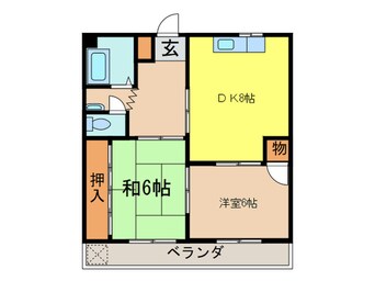 間取図 コ－ポ智