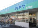 ドラッグスギヤマ 松原店(ドラッグストア)まで487m 三秀レジデンス