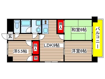 間取図 グロリアス滝子