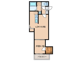間取図 仮）ジーメゾン知立草刈