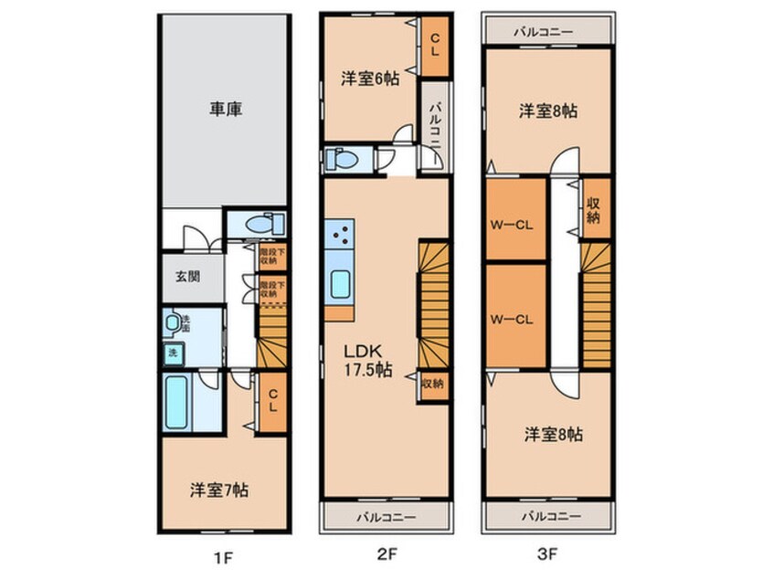 間取図 則武一丁目貸家