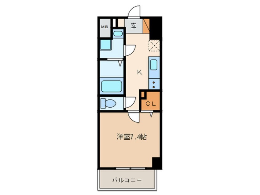 間取図 ウェルシー亀島