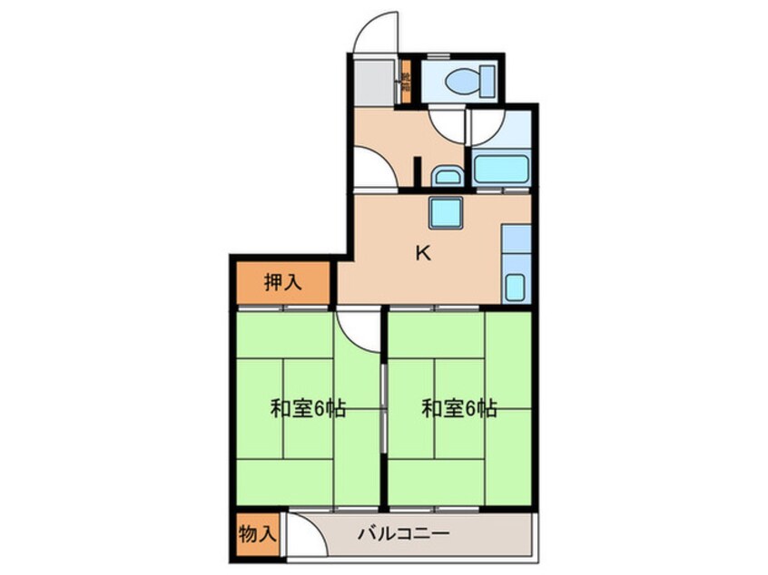 間取図 CHEZ  MOI