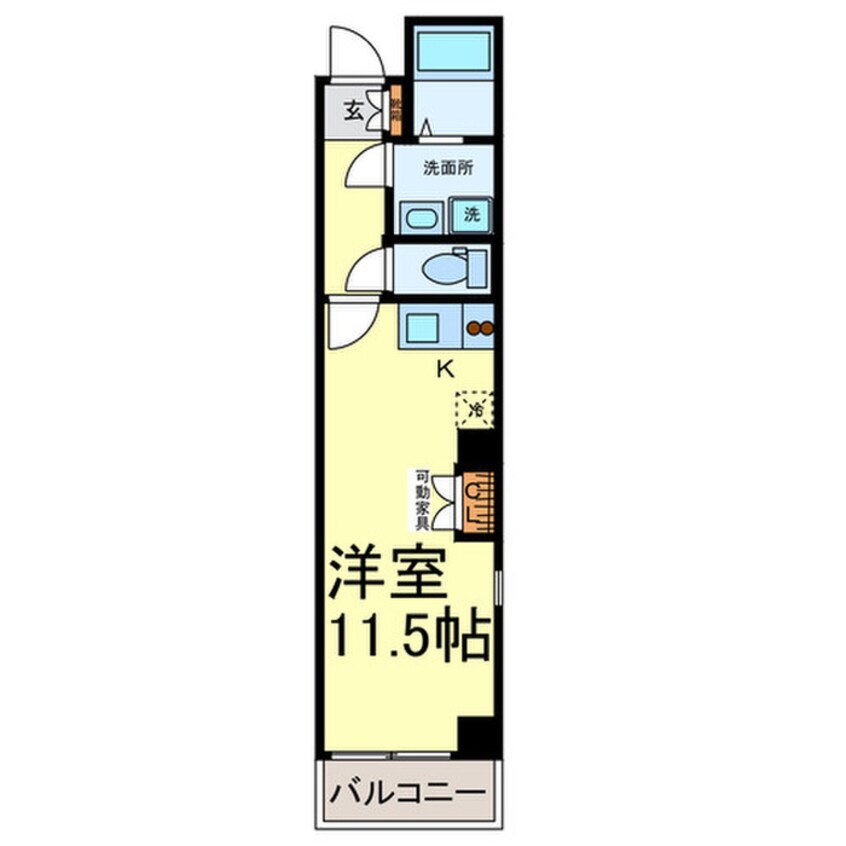 間取図 グランメールモリタ