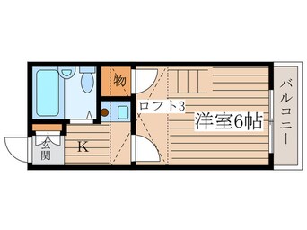 間取図 レオパレス新瑞橋第７