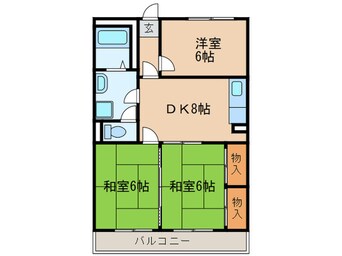 間取図 メゾン新日本