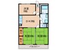メゾン新日本 3DKの間取り