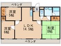 グランドハイリス上社の間取図