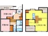 ミハス　Ｅast 2LDKの間取り