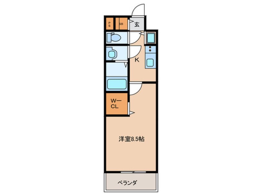 間取図 エスリード大曽根プレシャス