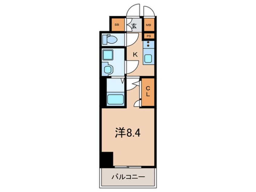 間取図 エスリード大曽根プレシャス