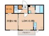 D-room栄 1LDKの間取り