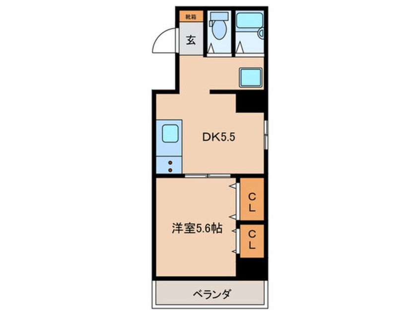 間取図 ダイアパレス大曽根（203）