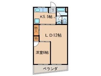間取図 京源ハイツ
