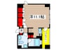 ＩＺＵＭＩ１ 1Rの間取り