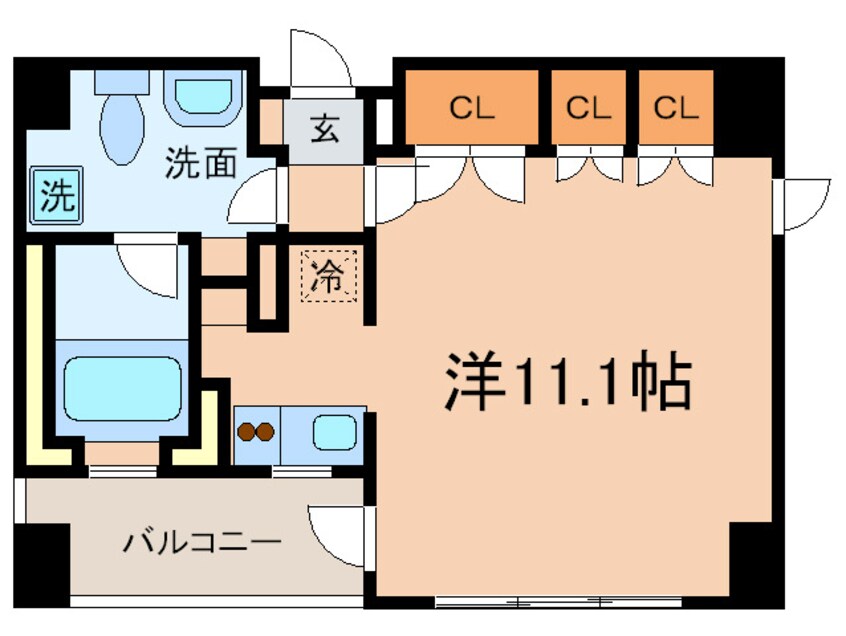 間取図 ＩＺＵＭＩ１