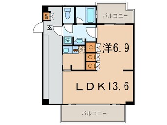 間取図 ＩＺＵＭＩ１