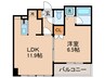 ＩＺＵＭＩ１ 1LDKの間取り