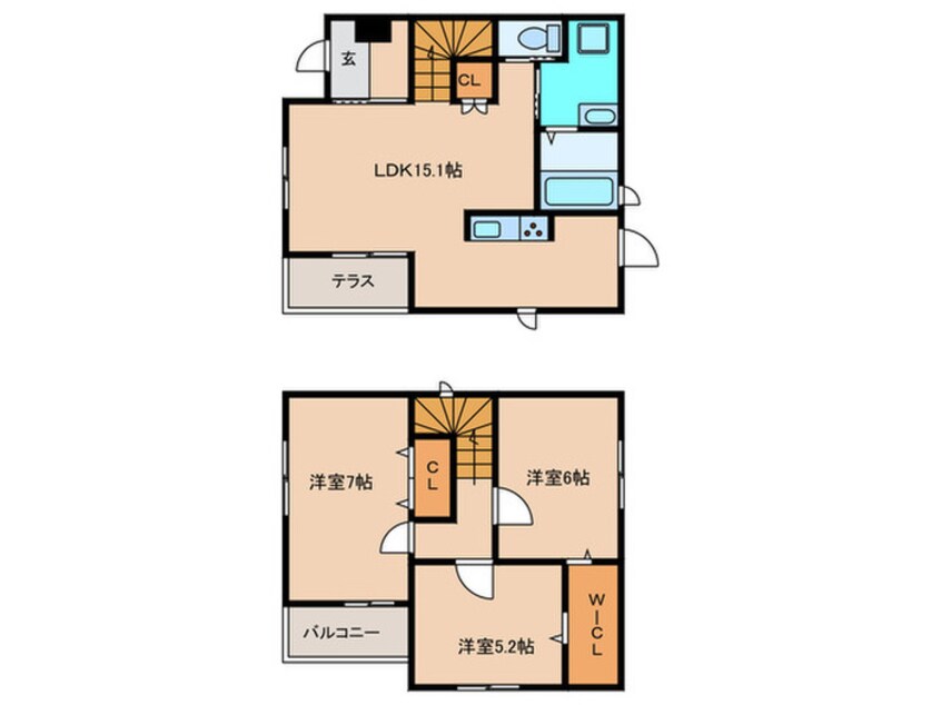 間取図 仮)平中町312KODATEXⅣ-C