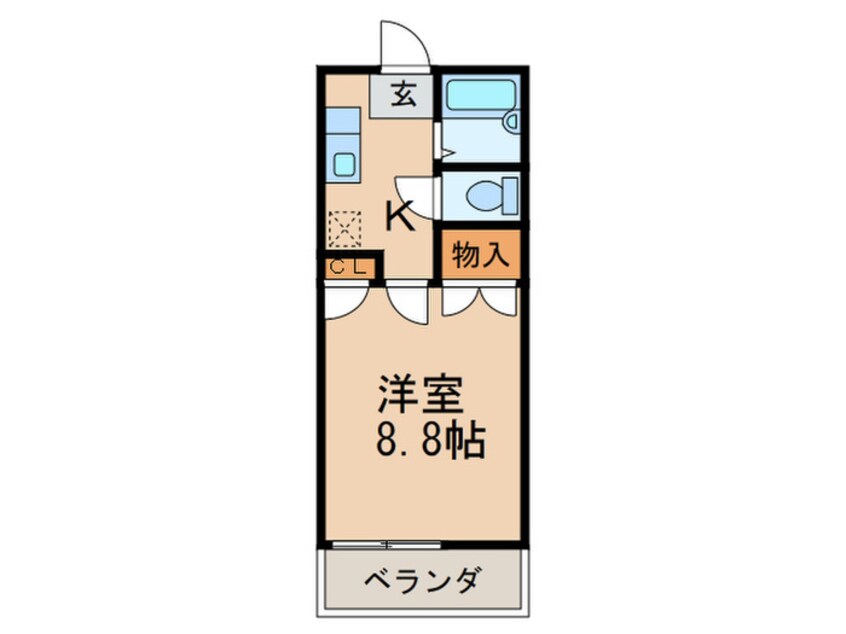 間取図 サンハイツ　東光