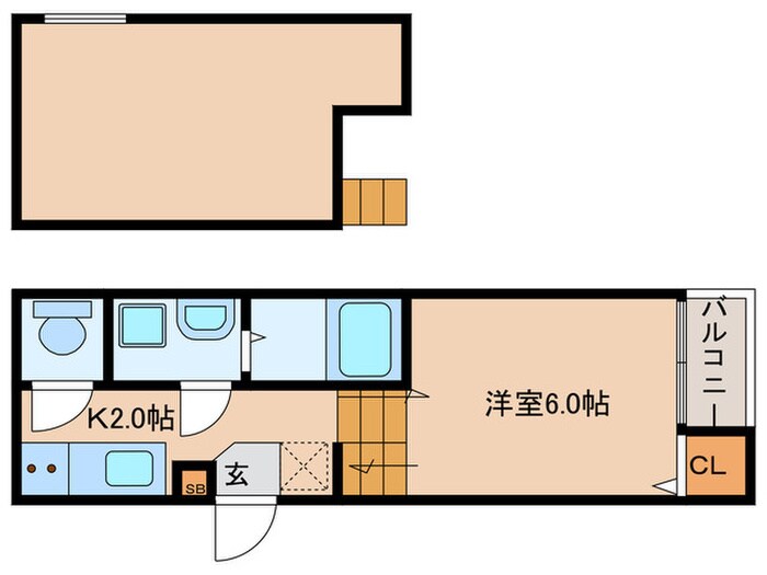 間取り図 ウェストコート草薙