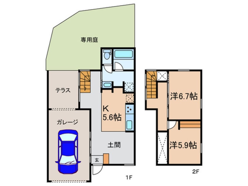 間取図 仮）COCOON　BASE