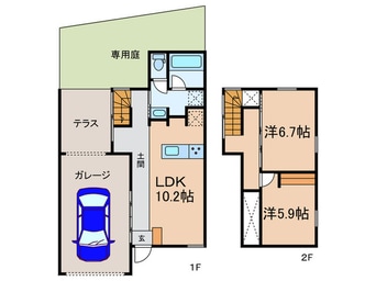 間取図 仮）COCOON　BASE