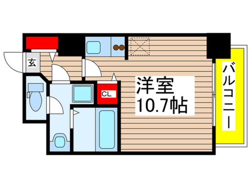 間取図 メゾンド－ル栄