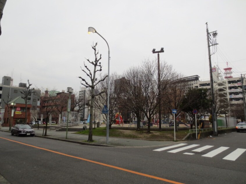 池田公園(公園)まで450m メゾンド－ル栄