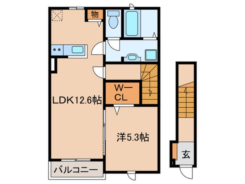 間取図 リュニック唯Ⅰ