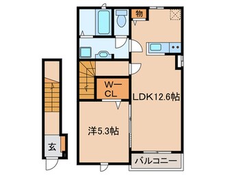 間取図 リュニック唯Ⅰ