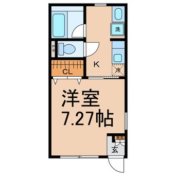 間取図 ブラン・ノワール