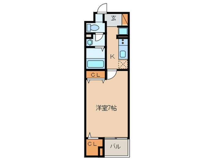 間取り図 グランツ堀田