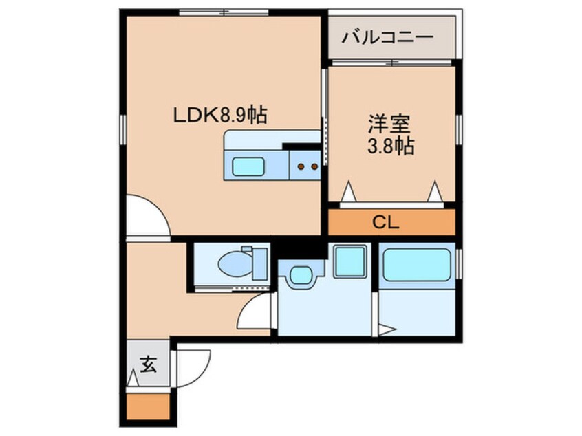 間取図 MS西志賀