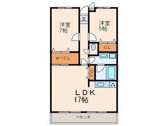 間取図 アスリ－ト本郷