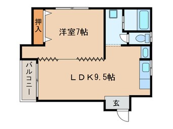 間取図 メゾン瑞穂