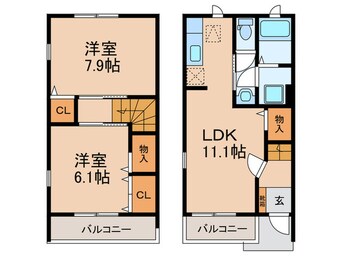 間取図 フローラ