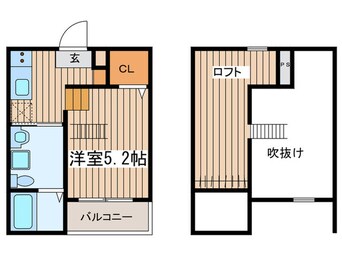 間取図 Ｃａｓａ上坂