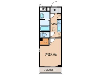 間取図 リコルテ矢作