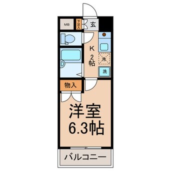 間取図 ラ・ポート八熊苑