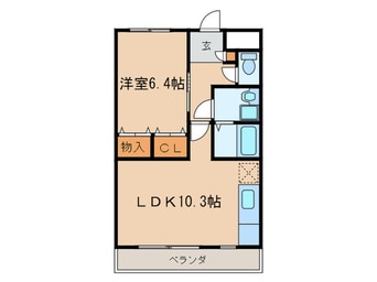 間取図 リバ－サイド・愛