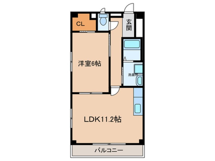 間取図 コンフォートＡ