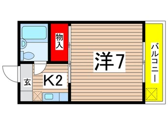 間取図 レインボ－山花