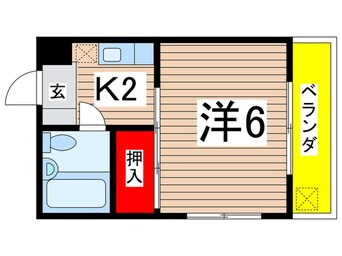 間取図 レインボ－山花