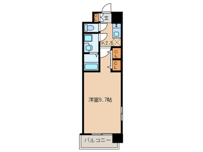 間取図 La Douceur志賀本通Ⅱ